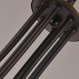Traditionele klassieke retro mini-stijl schilderij metalen kroonluchter