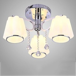 Moderne, eigentijdse, inbouw kristalglas