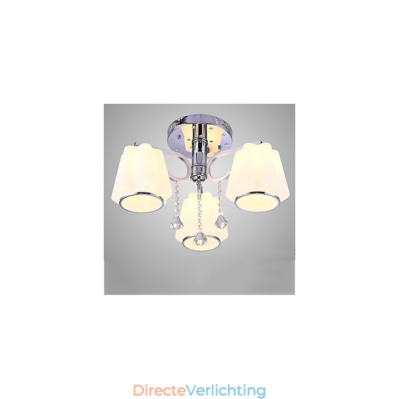 Moderne, eigentijdse, inbouw kristalglas
