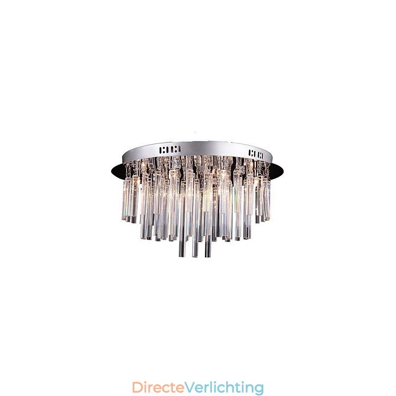 Moderne kristallen kroonluchter met 12 lampen