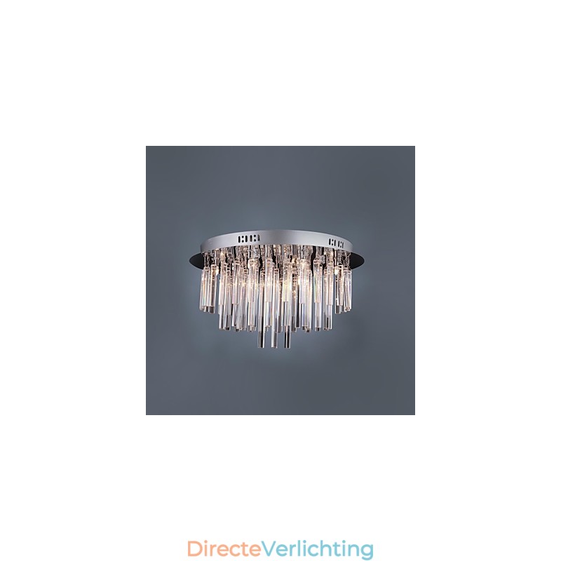 Moderne kristallen kroonluchter met 12 lampen