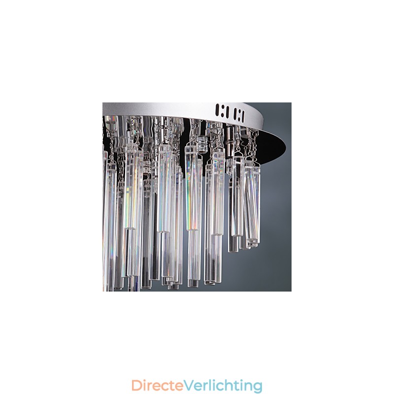 Moderne kristallen kroonluchter met 12 lampen