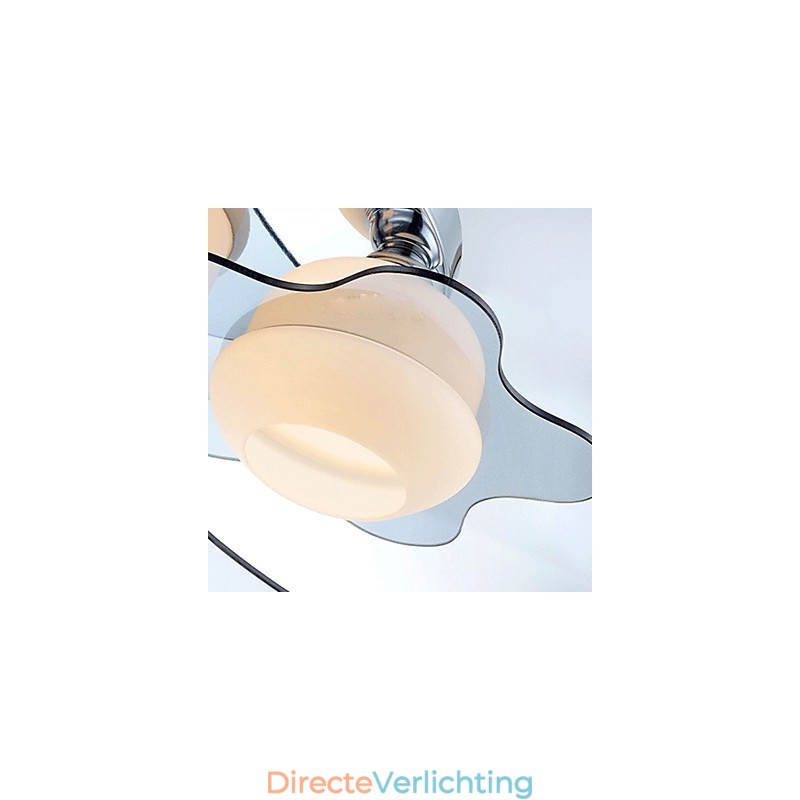 Moderne plafondlamp inbouw 5 lampen eigentijds metaal