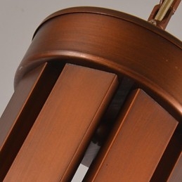 Traditionele klassieke retro mini-stijl schilderij metalen kroonluchter