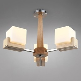 Inbouw mini-stijl moderne eigentijdse hout