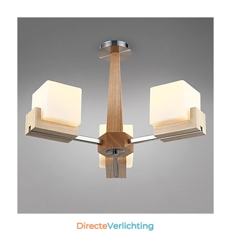 Inbouw mini-stijl moderne eigentijdse hout