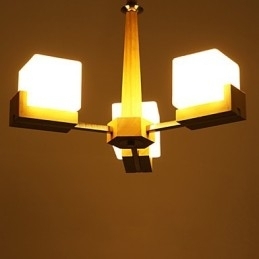 Inbouw mini-stijl moderne eigentijdse hout