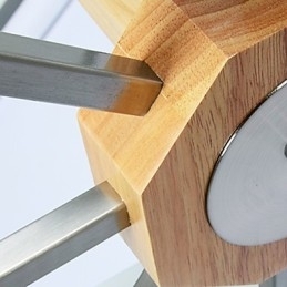 Inbouw mini-stijl moderne eigentijdse hout