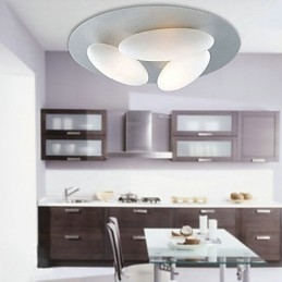 Moderne inbouwspot met 3 lampen (G9-lampvoet)
