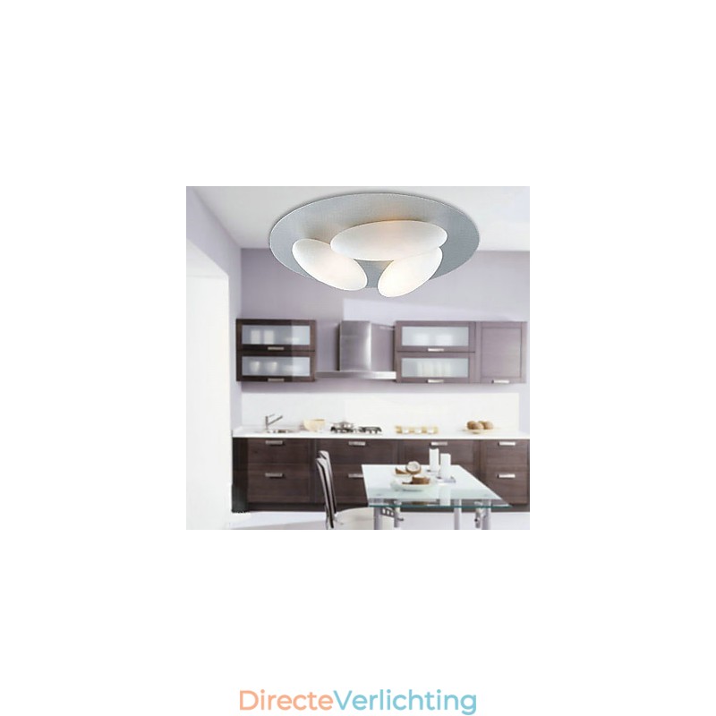 Moderne inbouwspot met 3 lampen (G9-lampvoet)