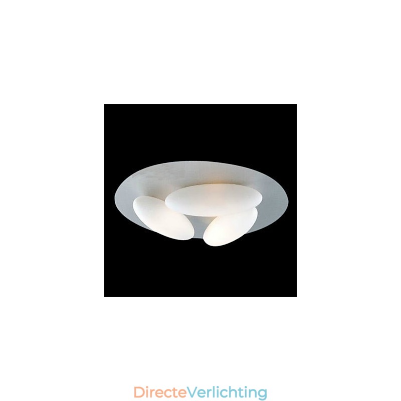 Moderne inbouwspot met 3 lampen (G9-lampvoet)