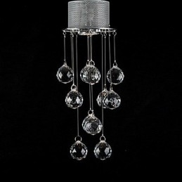 Moderne kristallen plafondlamp