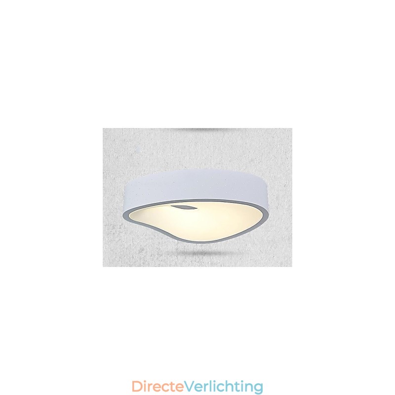Hanglampen 1 lichts modern wit metaal en acryl