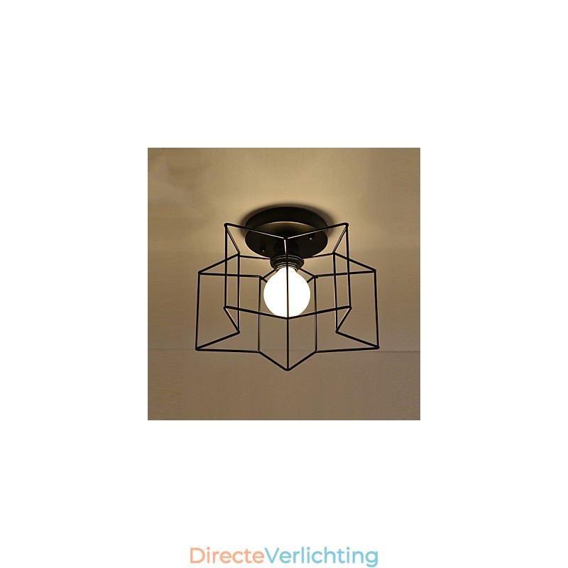 Korte Vijfpuntige Ster Verlichting Gepersonaliseerde Moderne Plafondlamp Kinderhuisvestingslampen