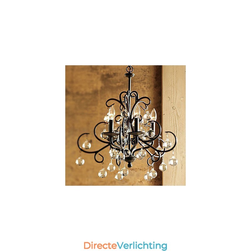 Decoratieve kroonluchter voor woninginrichting