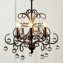Decoratieve kroonluchter voor woninginrichting