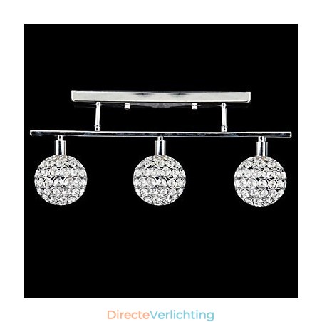 Moderne eigentijdse kristalchroom metalen inbouw Moderne eigentijdse kristalchroom metalen inbouw