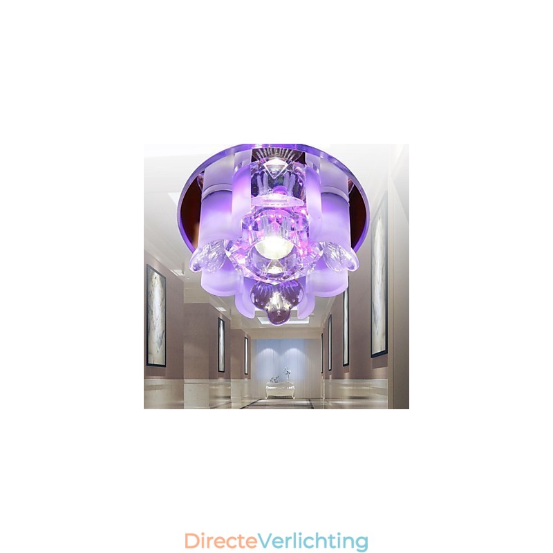 Moderne eigentijdse kristallen metalen inbouwkast