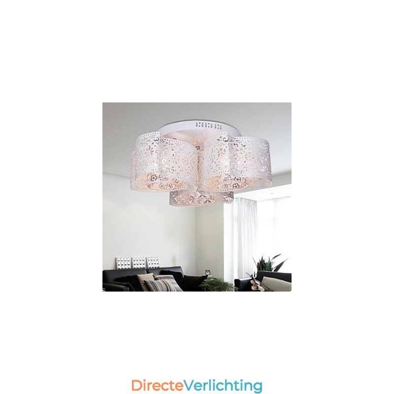 Smeedijzeren ronde lamp Warme wind 3 absorberende koepellamp