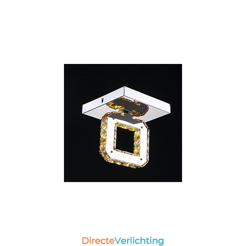 Moderne eigentijdse kristallen metalen inbouwkast