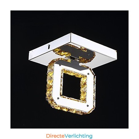 Moderne eigentijdse kristallen metalen inbouwkast