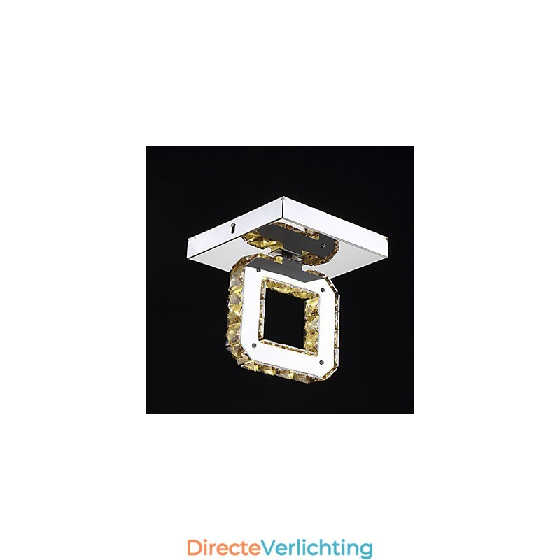 Moderne eigentijdse kristallen metalen inbouwkast