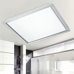 Geïntegreerde plafondlamp paneellamp witte rand