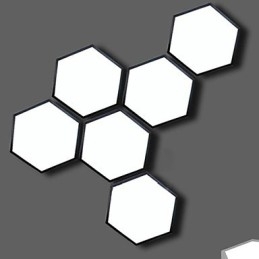 Absorb Dome Light Hexagonale Geometrie Lichten Lamp
