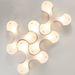 Bidesen Eenvoudige Europese Stijl Moderne Verlichting Lampen Grote Klaver Plafondlampen