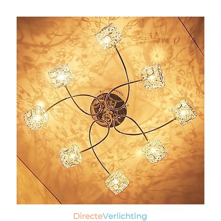 Moderne eigentijdse kristal gegalvaniseerde inbouw Moderne eigentijdse kristal gegalvaniseerde inbouw