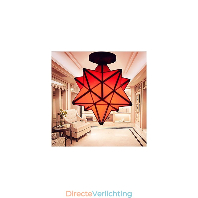 Artistieke individualiteit creatieve veranda moderne sterren absorberen koepel licht lamp