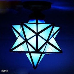 Artistieke individualiteit creatieve veranda moderne sterren absorberen koepel licht lamp