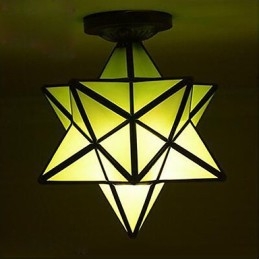 Artistieke individualiteit creatieve veranda moderne sterren absorberen koepel licht lamp