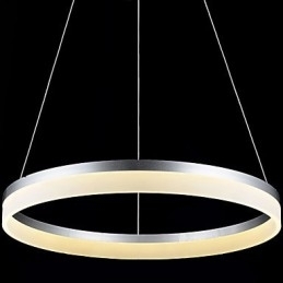 Ronde hanglamp Moderne acryllampen Verlichting Luxe enkele ring Plafondlampen Armaturen