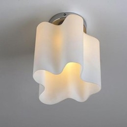 Koplampen en lantaarns Glazen wolken absorberen koepellamp hanglamp