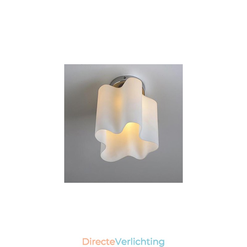 Koplampen en lantaarns Glazen wolken absorberen koepellamp hanglamp