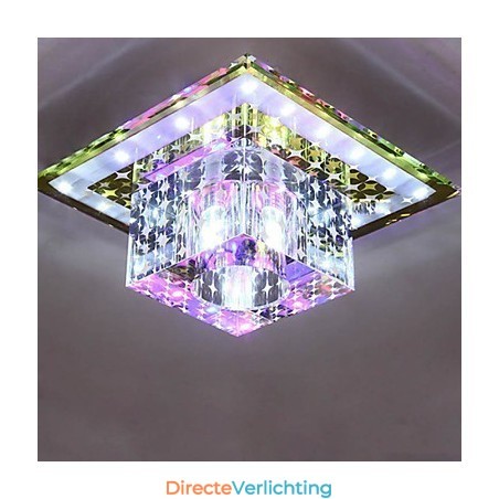 Kristallen plafondlamp Spotlight SMD 3W Creatieve lamp Buislamp Kleurrijke kleur Koepellamp Kristallen plafondlamp Spotlight SMD 3W Creatieve lamp Buislamp Kleurrijke kleur Koepellamp
