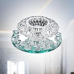 Moderne eigentijdse kristallen mini-stijl chromen metalen inbouwkast