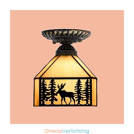 Kerstmis Europees Landelijk Creatieve Kunsten Glas-in-lood Absorb Koepel Lamp Licht Kerstmis Europees Landelijk Creatieve Kunsten Glas-in-lood Absorb Koepel Lamp Licht