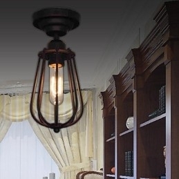 Plafondlampen 1 Licht Retro Elegant Artistiek MS 86263