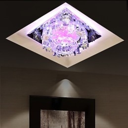 Vierkante pokkenlamp licht kristal licht Creatives koepel licht buislamp licht