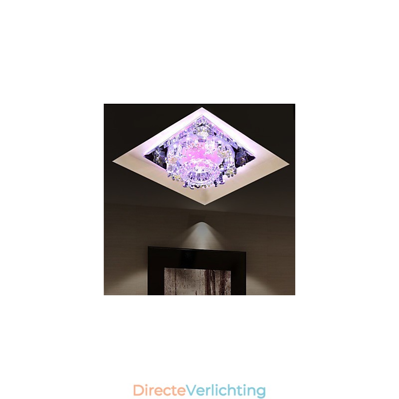 Vierkante pokkenlamp licht kristal licht Creatives koepel licht buislamp licht