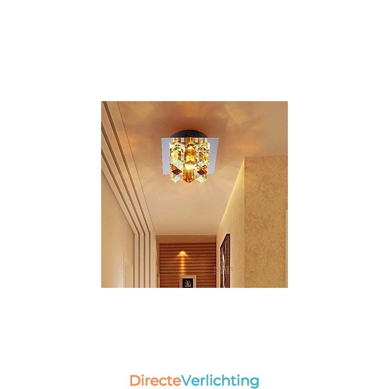 12*4.5Cm Kristallen Lamp Smd CreativeTube Spotlight Absorb Koepellicht