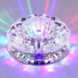 Kristallen plafondlamp Spotlight SMD 3W Creatieve lamp Absorb Dome Light