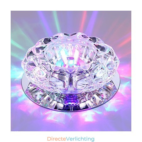 Kristallen plafondlamp Spotlight SMD 3W Creatieve lamp Absorb Dome Light Kristallen plafondlamp Spotlight SMD 3W Creatieve lamp Absorb Dome Light