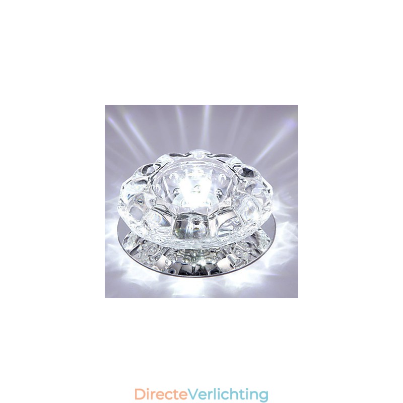 Kristallen plafondlamp Spotlight SMD 3W Creatieve lamp Absorb Dome Light