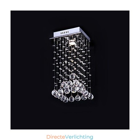 Moderne eigentijdse kristallen gegalvaniseerde metalen kroonluchter inbouw Moderne eigentijdse kristallen gegalvaniseerde metalen kroonluchter inbouw