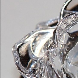 Moderne eigentijdse kristallen mini-stijl gegalvaniseerde metalen inbouw