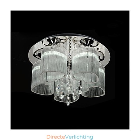 Moderne, eigentijdse, verchroomde metalen inbouwkast Moderne, eigentijdse, verchroomde metalen inbouwkast