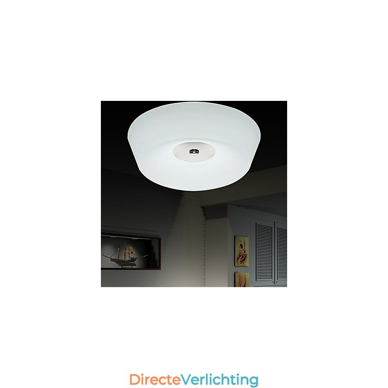 77W Moderne, eigentijdse, verchroomde metalen inbouwspot